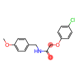 2-(4-chlorophenoxy)-N-(4-methoxybenzyl)acetamide