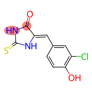 5-(3-chloro-4-hydroxybenzylidene)-2-thioxo-4-imidazolidinone