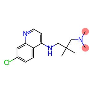 (2-{[(7-chloroquinolin-4-yl)amino]methyl}-2-methylpropyl)dimethylamine
