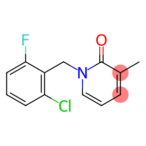 1-(2-chloro-6-fluorobenzyl)-3-methyl-1,2-dihydropyridin-2-one