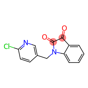 1-[(6-chloropyridin-3-yl)methyl]-2,3-dihydro-1H-indole-2,3-dione
