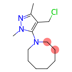 1-[4-(chloromethyl)-1,3-dimethyl-1H-pyrazol-5-yl]azocane