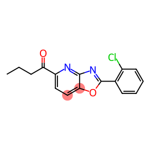 2-(2-Chlorophenyl)-5-butanoyloxazolo[4,5-b]pyridine