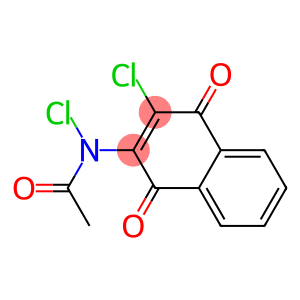 N-[(1,4-Dihydro-1,4-dioxo-3-chloronaphthalen)-2-yl]chloroacetamide