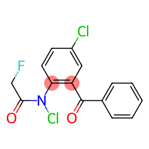 2-(CHLOROACETYLAMINO)-5-CHLORO-2''-FLUORO-BENZOPHENONE