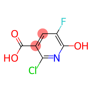 2-chloro-5-fluoro-6-hydroxynicotinic acid
