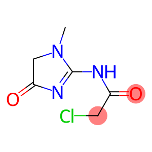 2-chloro-N-(1-methyl-4-oxo-4,5-dihydro-1H-imidazol-2-yl)acetamide