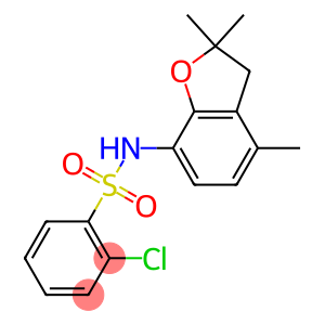 2-chloro-N-(2,2,4-trimethyl-2,3-dihydro-1-benzofuran-7-yl)benzenesulfonamide
