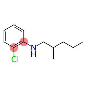 2-chloro-N-(2-methylpentyl)aniline