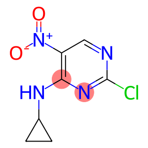 2-chloro-N-cyclopropyl-5-nitropyrimidin-4-amine