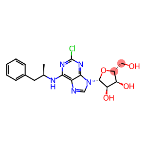 2-Chloro-N-[(R)-1-methyl-2-phenylethyl]adenosine