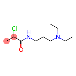 2-chloro-N-[3-(diethylamino)propyl]propanamide