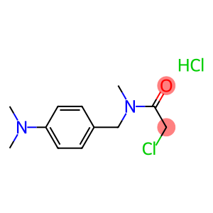2-CHLORO-N-[4-(DIMETHYLAMINO)BENZYL]-N-METHYLACETAMIDE HYDROCHLORIDE