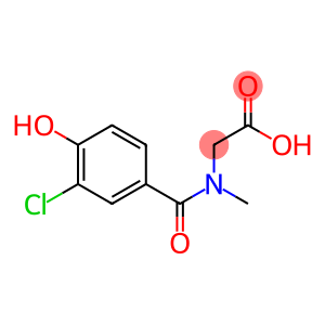 2-[(3-chloro-4-hydroxyphenyl)-N-methylformamido]acetic acid