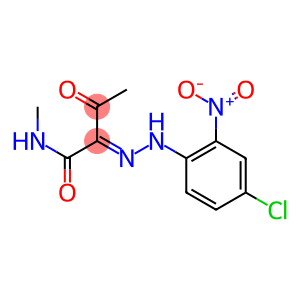 2-[2-(4-Chloro-2-nitrophenyl)hydrazono]-1-(methylamino)butane-1,3-dione