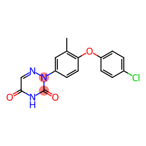 2-[4-(4-Chlorophenoxy)-3-methylphenyl]-1,2,4-triazine-3,5(2H,4H)-dione