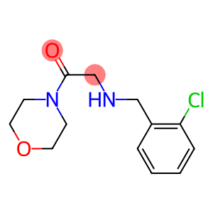 2-{[(2-chlorophenyl)methyl]amino}-1-(morpholin-4-yl)ethan-1-one