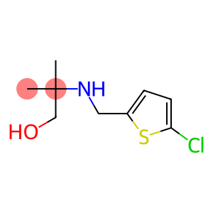 2-{[(5-chlorothiophen-2-yl)methyl]amino}-2-methylpropan-1-ol