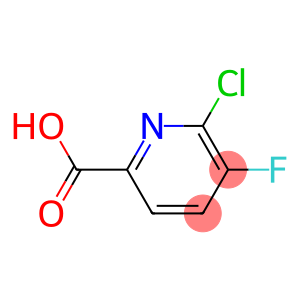 2-chloro-3-fluoropyridine-6-carboxylicacid