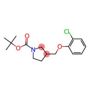 3-(2-Chloro-phenoxymethyl)-pyrrolidine-1-carboxylic acid tert-butyl ester