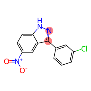 3-(3-chlorophenyl)-5-nitro-1H-indazole