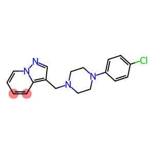 3-(4-(4-chlorophenyl)piperazinylmethyl)pyrazolo(1,5-a)pyridine