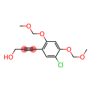 3-(5-chloro-2,4-bis(MethoxyMethoxy)phenyl)prop-2-yn-1-ol