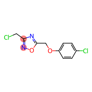 3-(chloromethyl)-5-(4-chlorophenoxymethyl)-1,2,4-oxadiazole