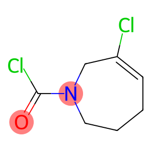 3-Chloro-2,5,6,7-tetrahydro-1H-azepine-1-carbonyl chloride