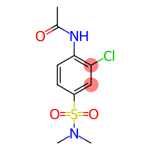 3-Chloro-4-acetylamino-N,N-dimethylbenzenesulfonamide