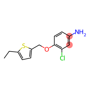 3-chloro-4-[(5-ethylthiophen-2-yl)methoxy]aniline