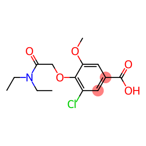 3-chloro-4-[(diethylcarbamoyl)methoxy]-5-methoxybenzoic acid