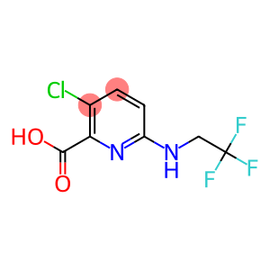 3-chloro-6-[(2,2,2-trifluoroethyl)amino]pyridine-2-carboxylic acid