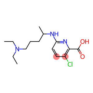 3-chloro-6-{[5-(diethylamino)pentan-2-yl]amino}pyridine-2-carboxylic acid