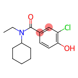 3-chloro-N-cyclohexyl-N-ethyl-4-hydroxybenzamide
