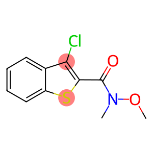 3-chloro-N-methoxy-N-methyl-1-benzothiophene-2-carboxamide