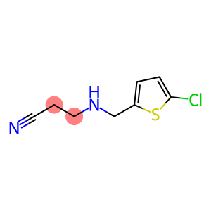 3-{[(5-chlorothiophen-2-yl)methyl]amino}propanenitrile