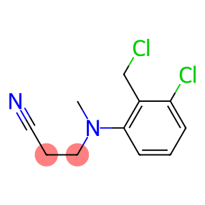 3-{[3-chloro-2-(chloromethyl)phenyl](methyl)amino}propanenitrile