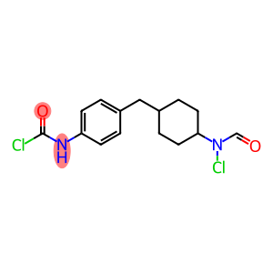 4-(4-Chloroformylaminocyclohexylmethyl)phenylcarbamoyl chloride