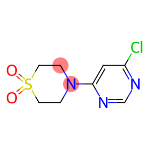 4-(6-Chloro-pyriMidin-4-yl)-thioMorpholine 1,1-dioxide