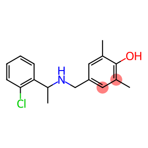 4-({[1-(2-chlorophenyl)ethyl]amino}methyl)-2,6-dimethylphenol