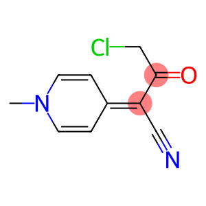 4-CHLORO-2-(1-METHYLPYRIDIN-4(1H)-YLIDENE)-3-OXOBUTANENITRILE