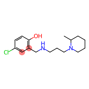 4-chloro-2-({[3-(2-methylpiperidin-1-yl)propyl]amino}methyl)phenol