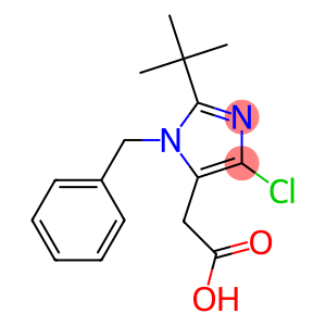 4-Chloro-2-tert-butyl-1-(benzyl)-1H-imidazole-5-acetic acid