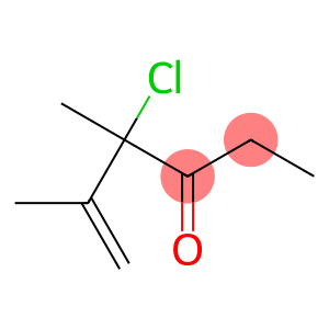 4-Chloro-4,5-dimethyl-5-hexen-3-one
