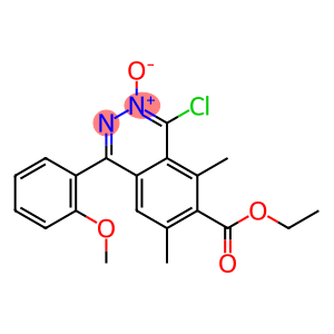 4-Chloro-6-ethoxycarbonyl-5,7-dimethyl-1-(2-methoxyphenyl)phthalazine-3-oxide