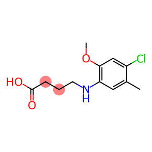 4-[(4-chloro-2-methoxy-5-methylphenyl)amino]butanoic acid