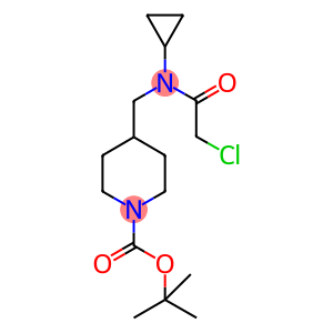 4-{[(2-Chloro-acetyl)-cyclopropyl-aMino]-Methyl}-piperidine-1-carboxylic acid tert-butyl este