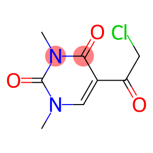 5-(2-chloroacetyl)-1,3-dimethyl-1,2,3,4-tetrahydropyrimidine-2,4-dione