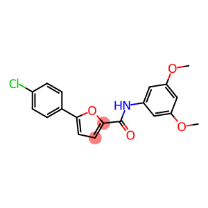 5-(4-Chlorophenyl)-furan-2-carboxylic acid 3,5-dimethoxyphenylamide
